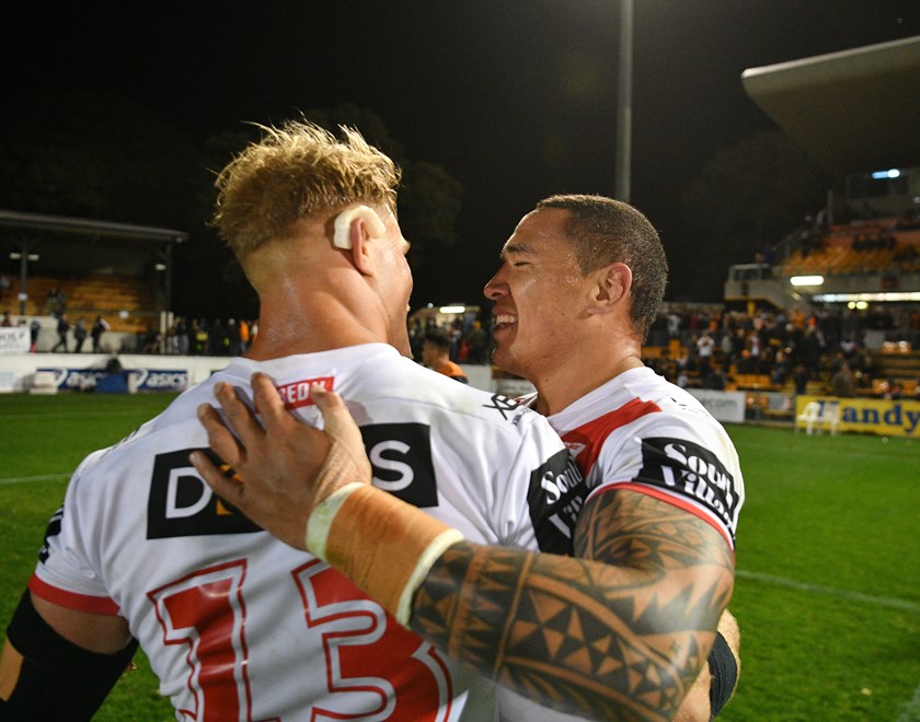 Jack de Belin and Tyson Frizell.