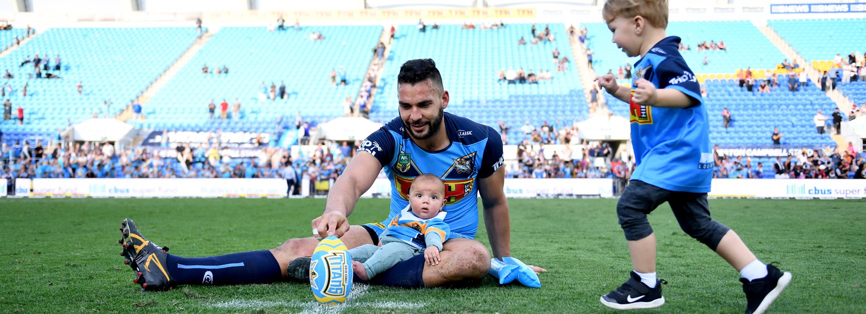 Gold Coast prop Ryan James.