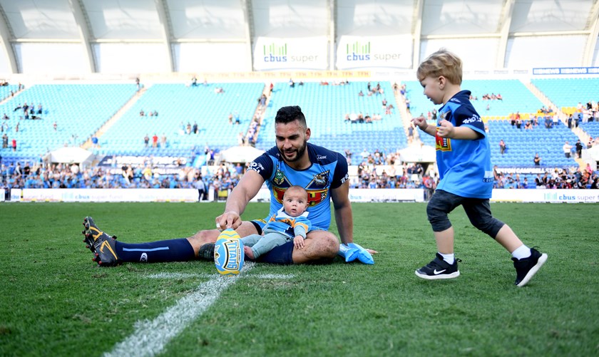 Gold Coast prop Ryan James.