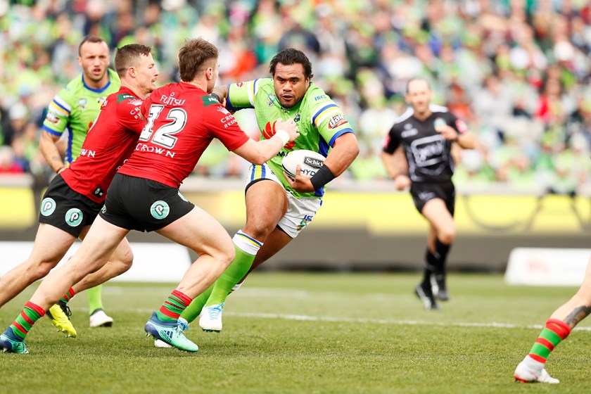 Raiders prop Junior Paulo.