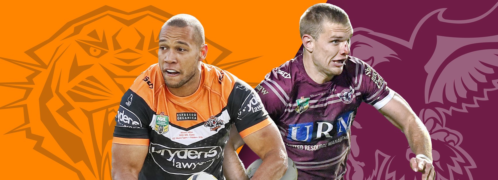 Wests Tigers v Sea Eagles: Taupau to bench; Gosiewski to start