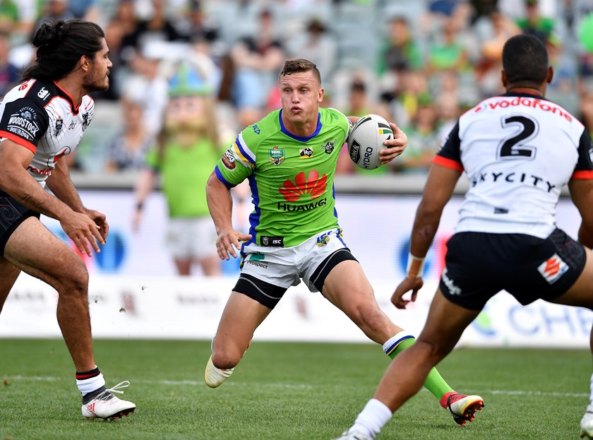 Canberra Raiders fullback Jack Wighton. 