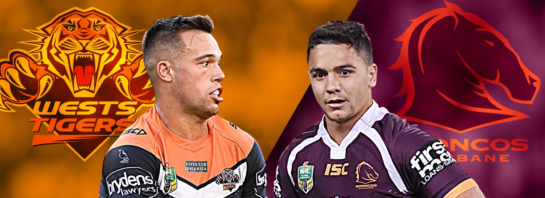 Wests Tigers v Broncos: Elijah out, Bird in centres