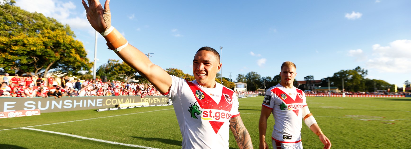 Dragons forward Tyson Frizell.