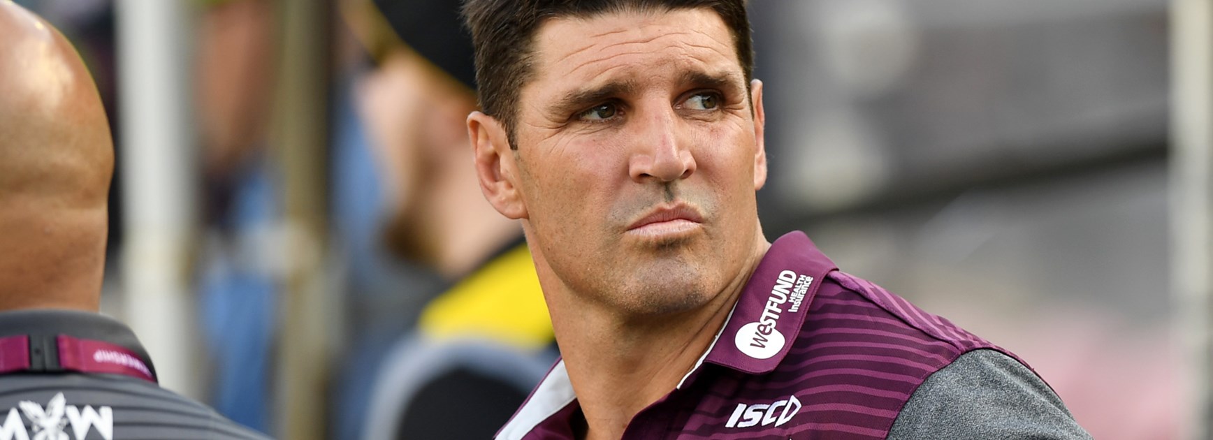 Manly Sea Eagles coach Trent Barrett.