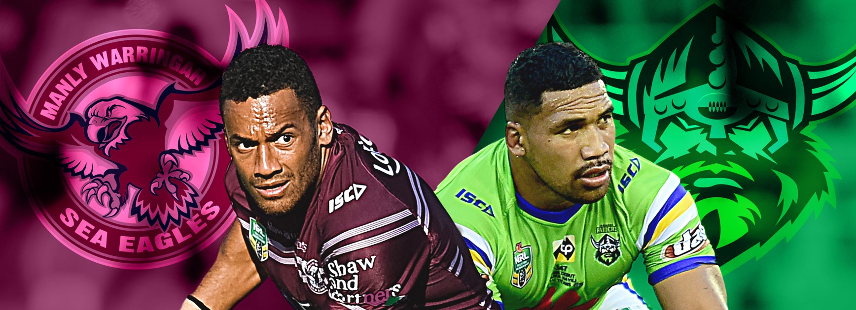 Sea Eagles v Raiders: Wright on wing, Austin dropped