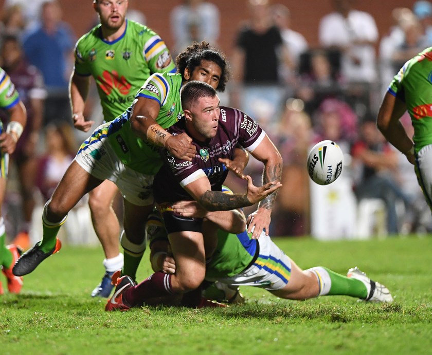 Manly back-rower Curtis Sironen.