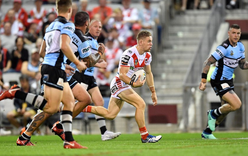 Dragons fullback Matt Dufty.