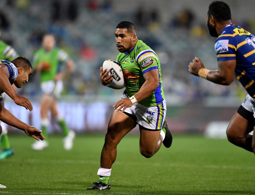 Raiders hooker Siliva Havili.