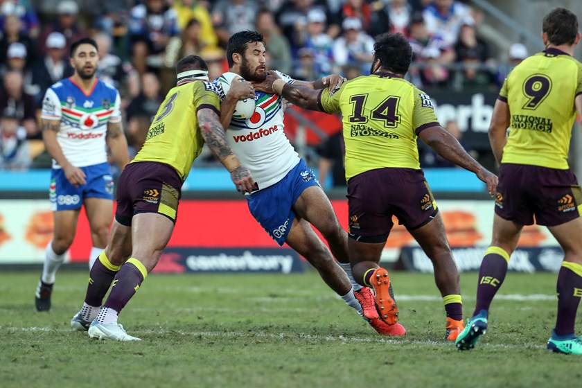 Warriors centre Peta Hiku.