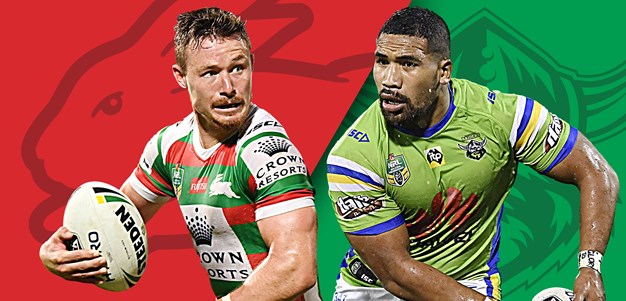 Rabbitohs v Raiders: Burgess back, Murray out against unchanged Raiders