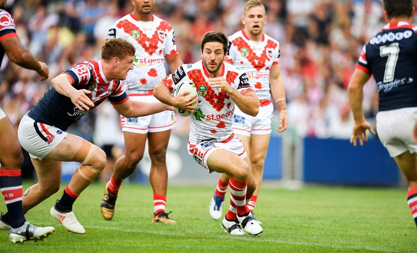 Dragons halfback Ben Hunt.