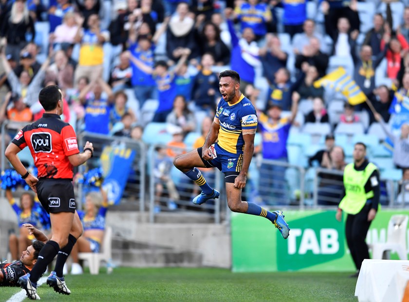 Eels winger Bevan French.