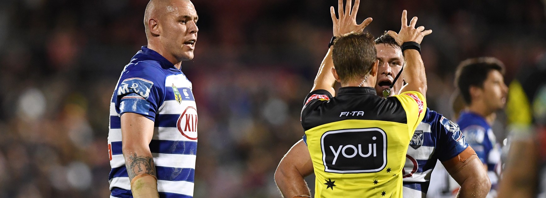 Bulldogs prop David Klemmer.