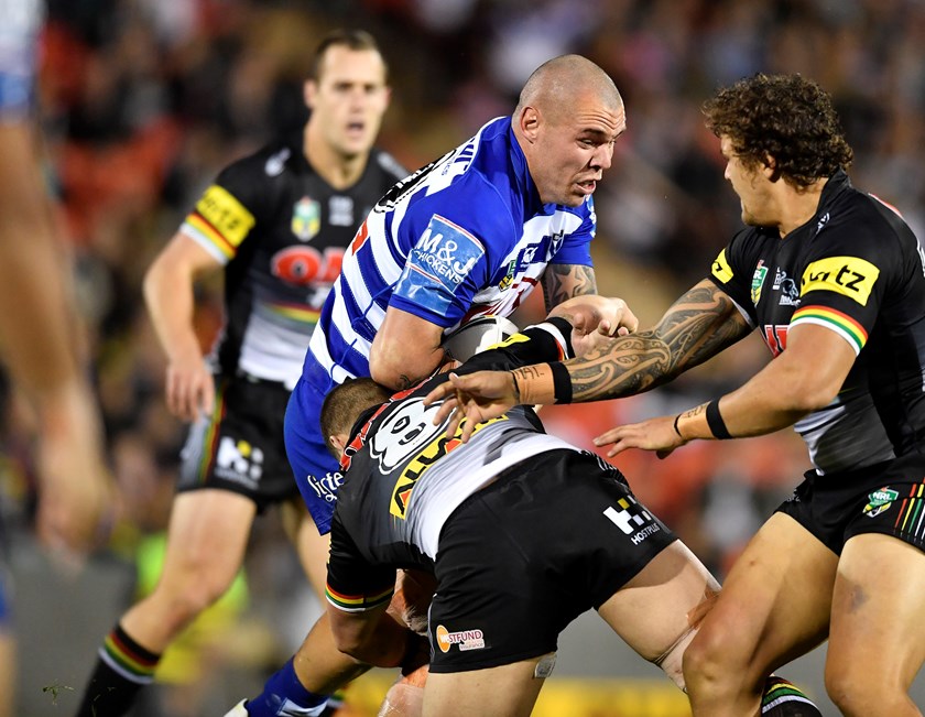 Bulldogs forward David Klemmer.