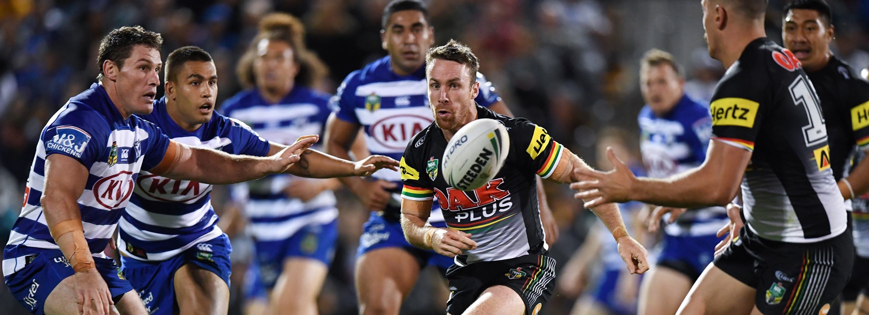 Panthers halfback James Maloney.