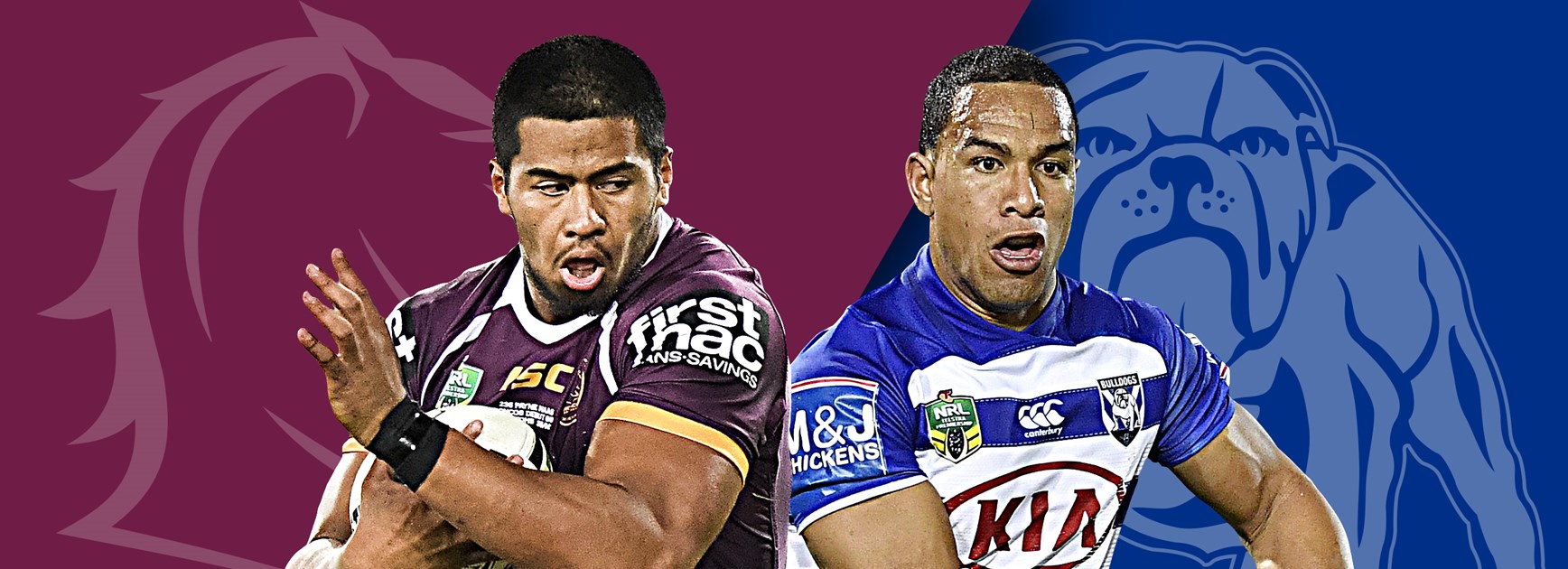 Broncos v Bulldogs: McCullough returns; Frawley replaces Lichaa