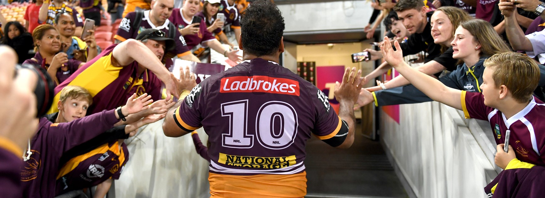 Broncos forward Sam Thaiday.