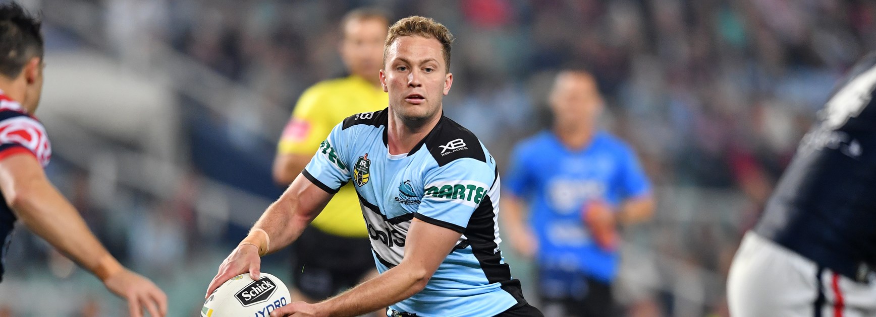 Sharks pivot Matt Moylan.