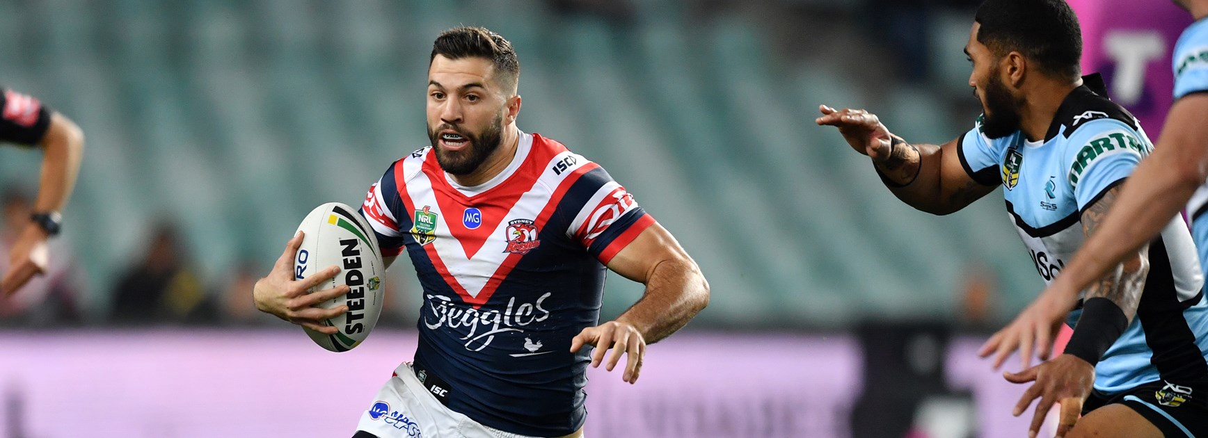 Roosters fullback James Tedesco.