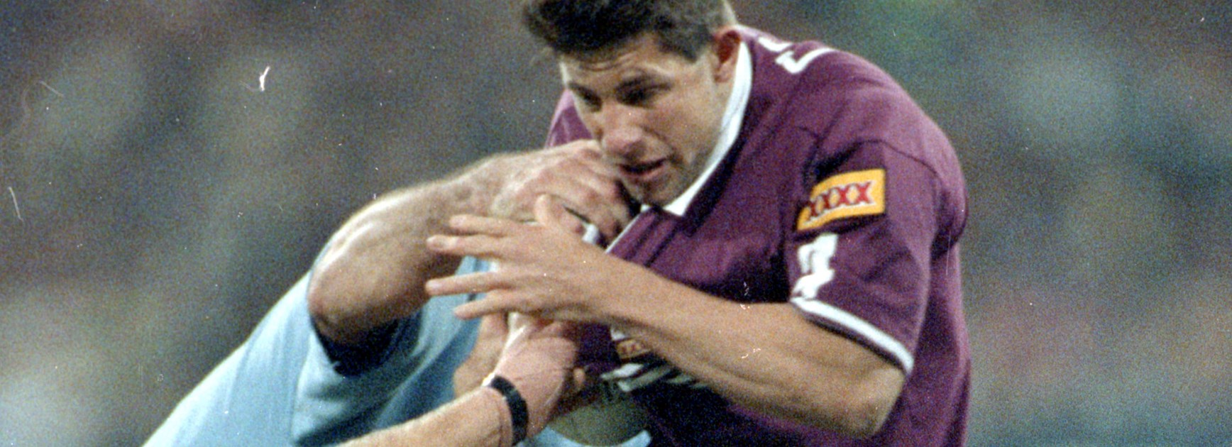 Maroons star Mark Coyne in 1994.