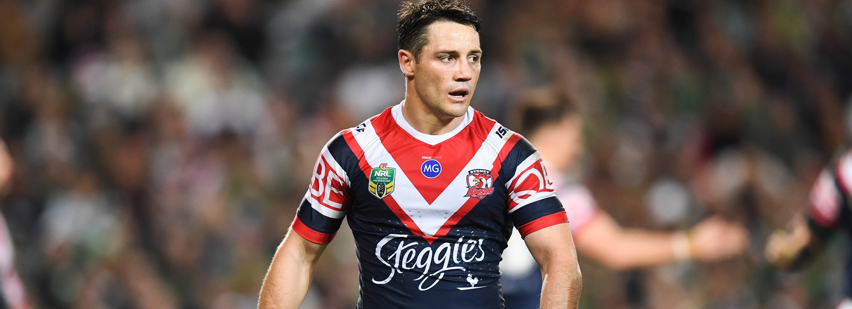 Roosters halfback Cooper Cronk.