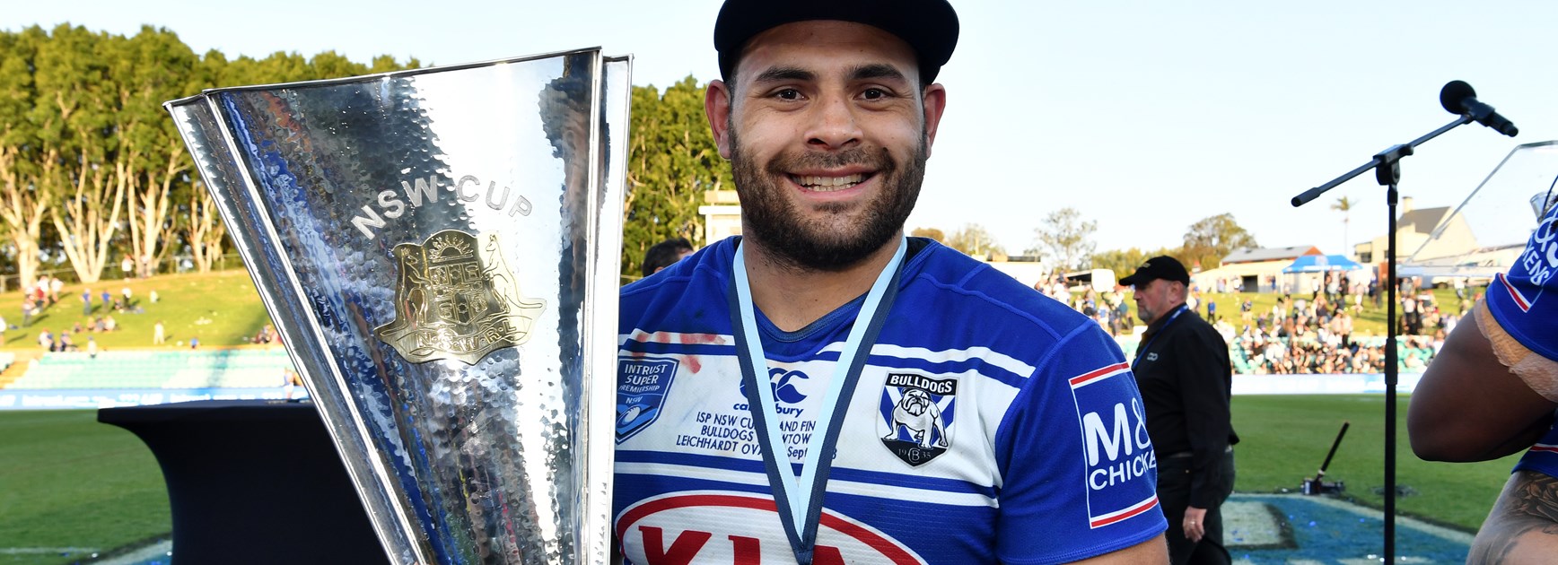 Bulldogs back-rower Rhyse Martin.