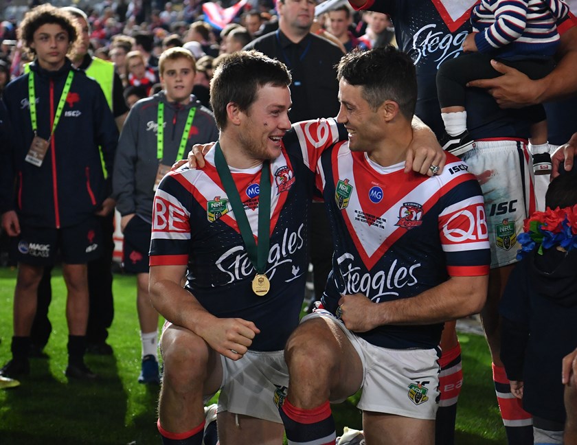 Luke Keary and Cooper Cronk.