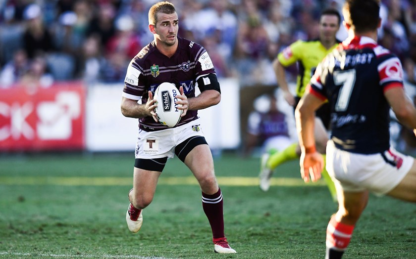 Manly five-eighth Lachlan Croker.