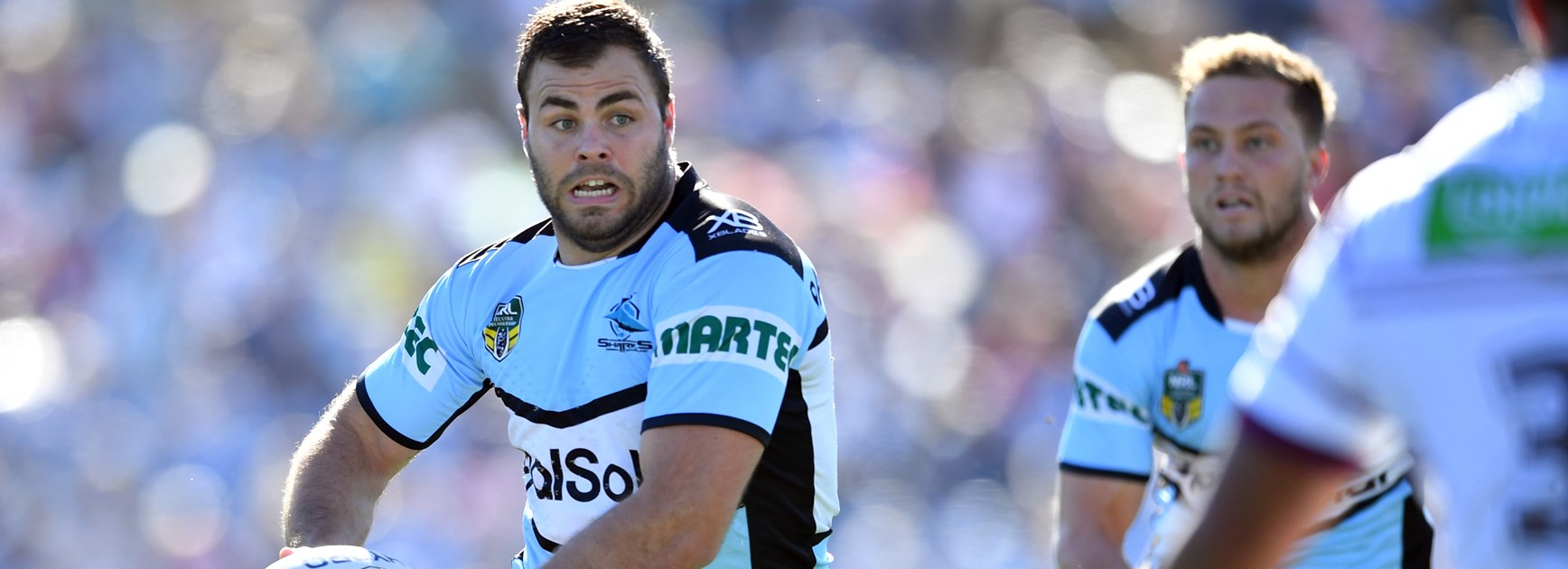 Sharks second-rower Wade Graham.