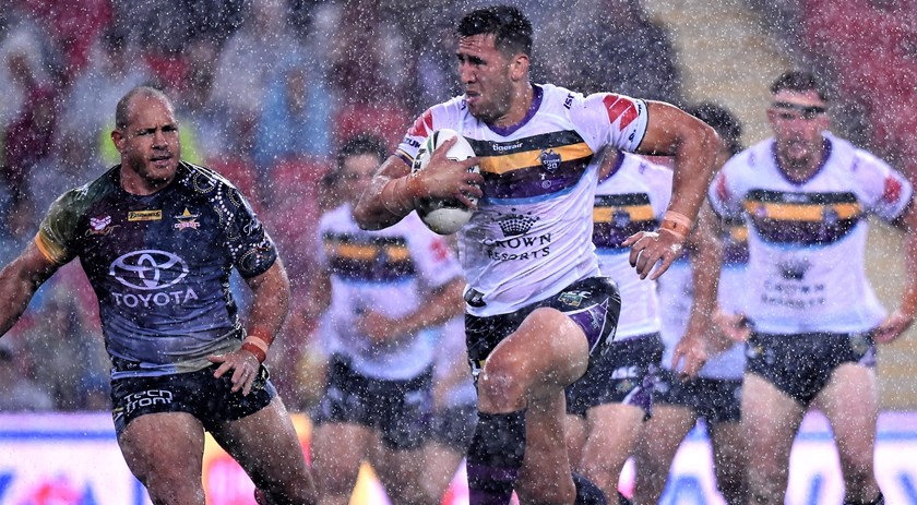 Melbourne Storm prop Nelson Asofa-Solomona.