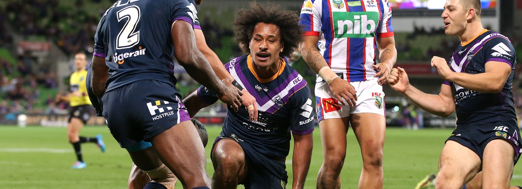 Storm back-rower Felise Kaufusi.