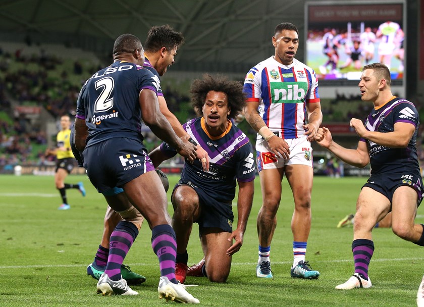 Storm back-rower Felise Kaufusi.