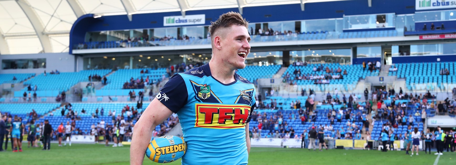 Titans young gun AJ Brimson.