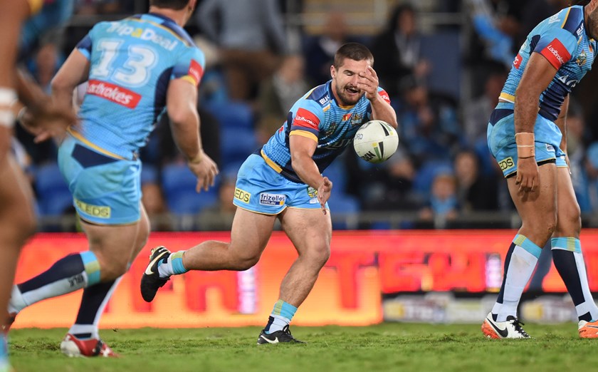 Former Gold Coast Titans halfback Cameron Cullen.