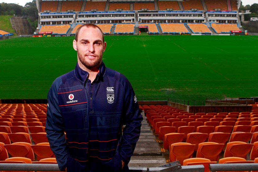 Retiring Warriors veteran Simon Mannering.