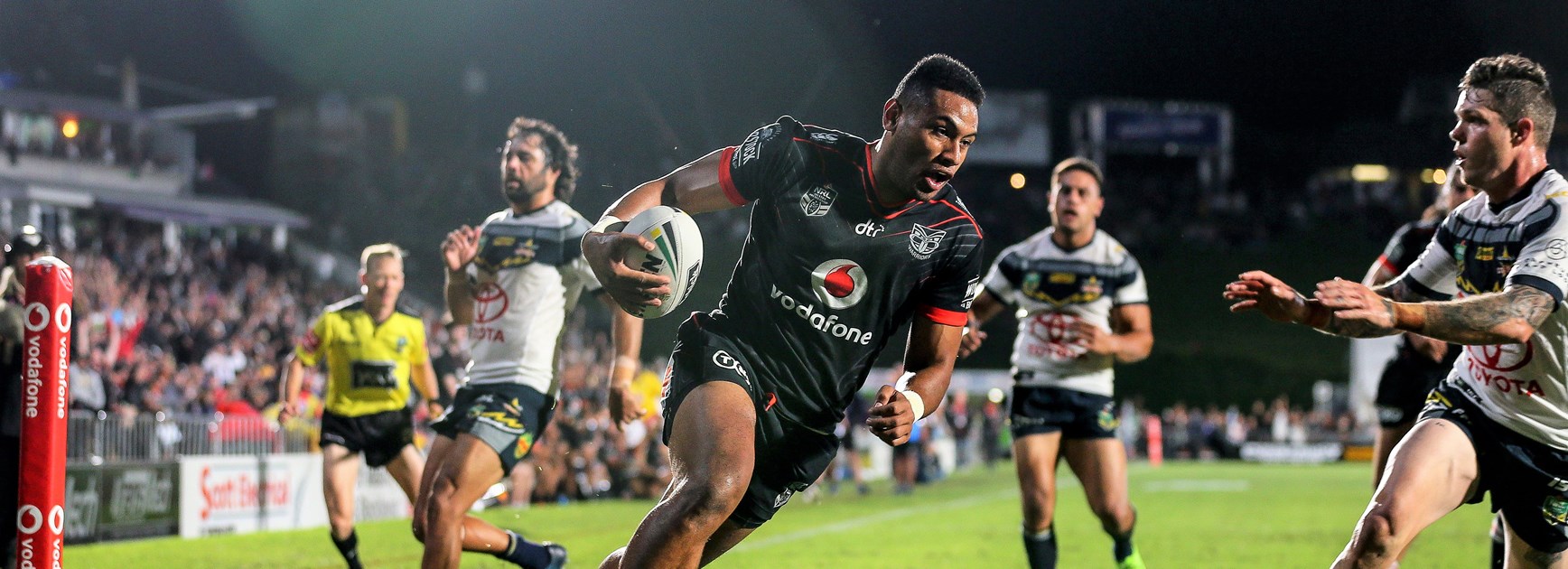 Warriors winger David Fusitu'a.