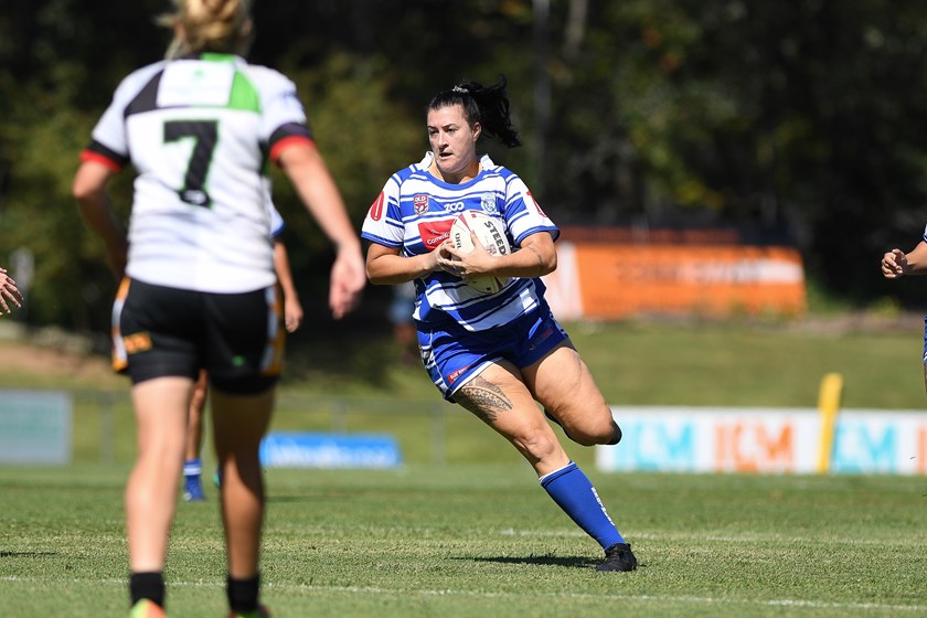 CJ Sims in action for Ipswich Brothers.