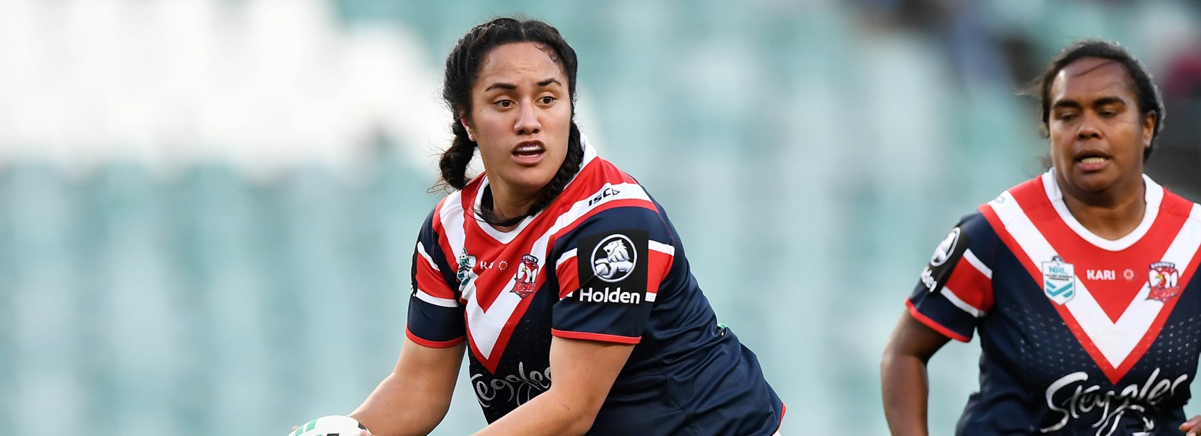 Roosters and Jillaroos forward Tazmin Gray.