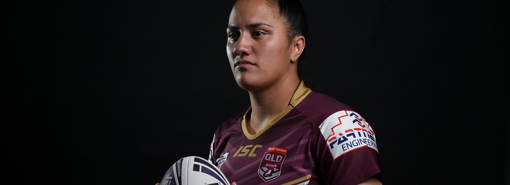 Maroons back-rower Tazmin Gray.