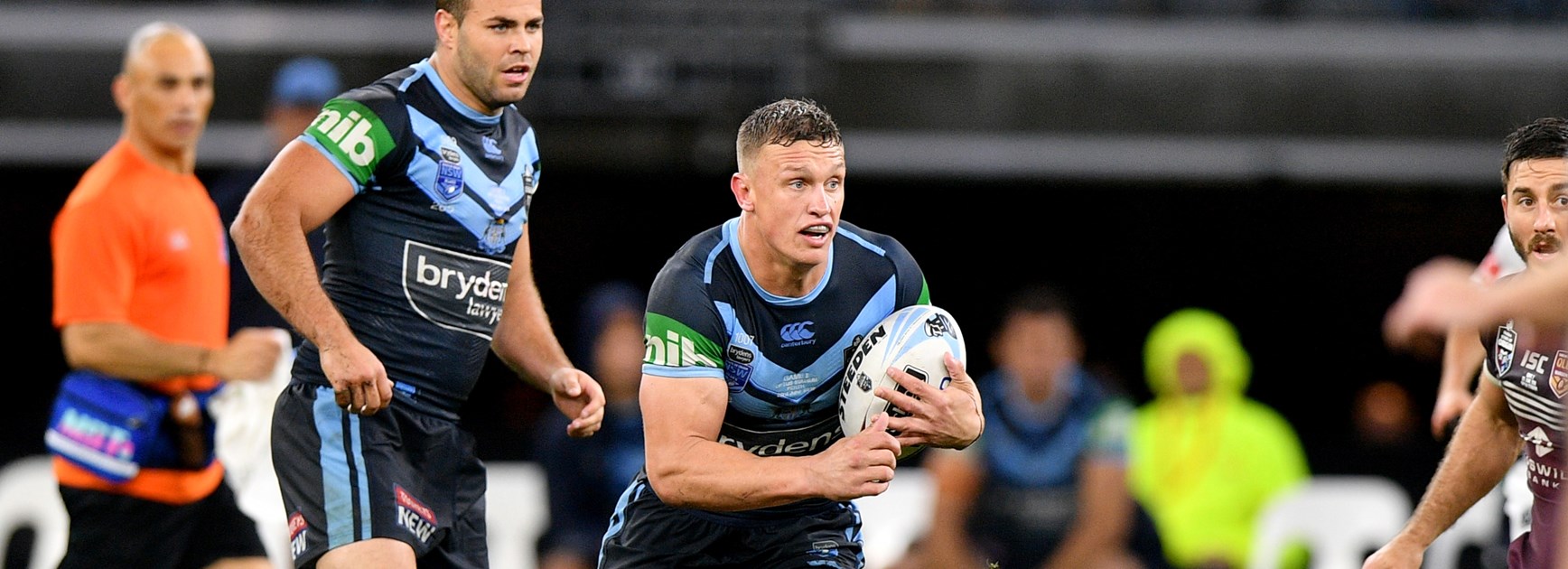 Blues centre Jack Wighton.