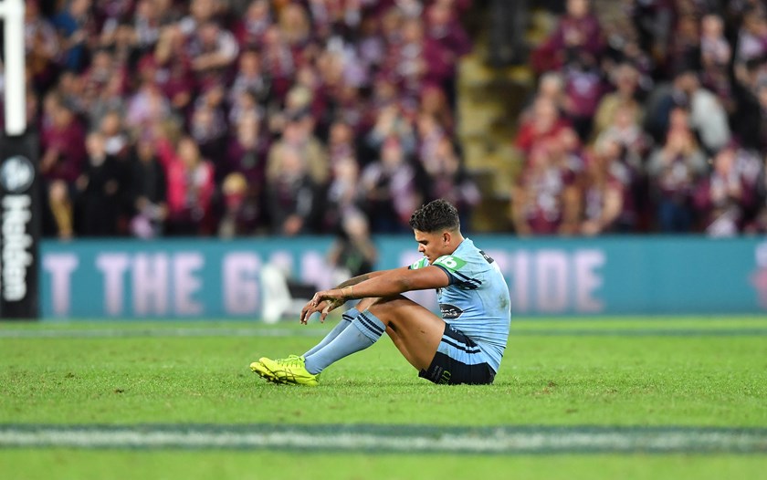 Latrell Mitchell after Origin I.