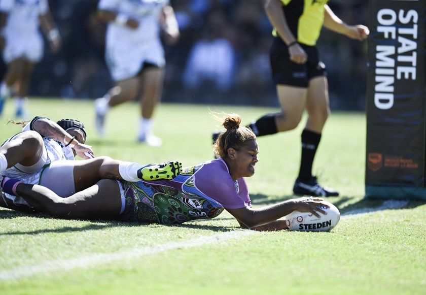 The First Nations Gems took on the New Zealand Maori Women in 2018.