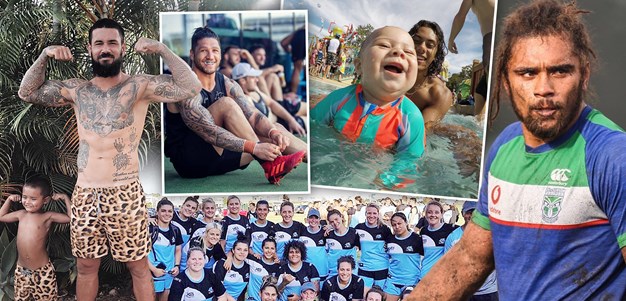 NRL Social: Pre-season grind and family time