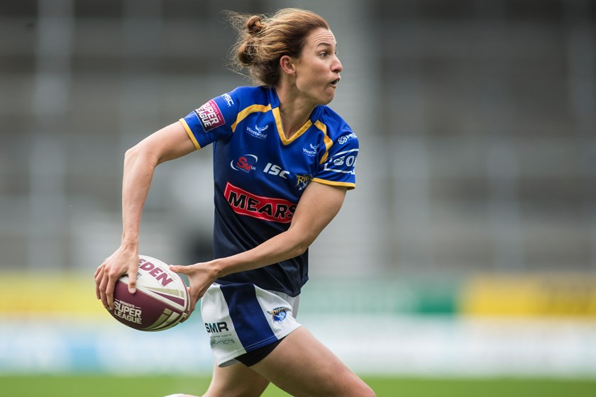 Super League's 'Woman of Steel' Courtney Hill.