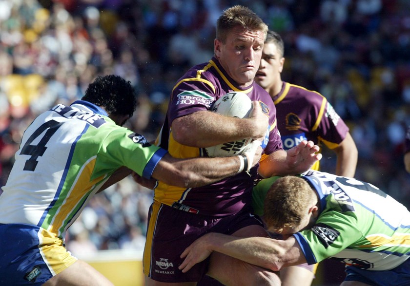 Former Broncos prop Shane Webcke.