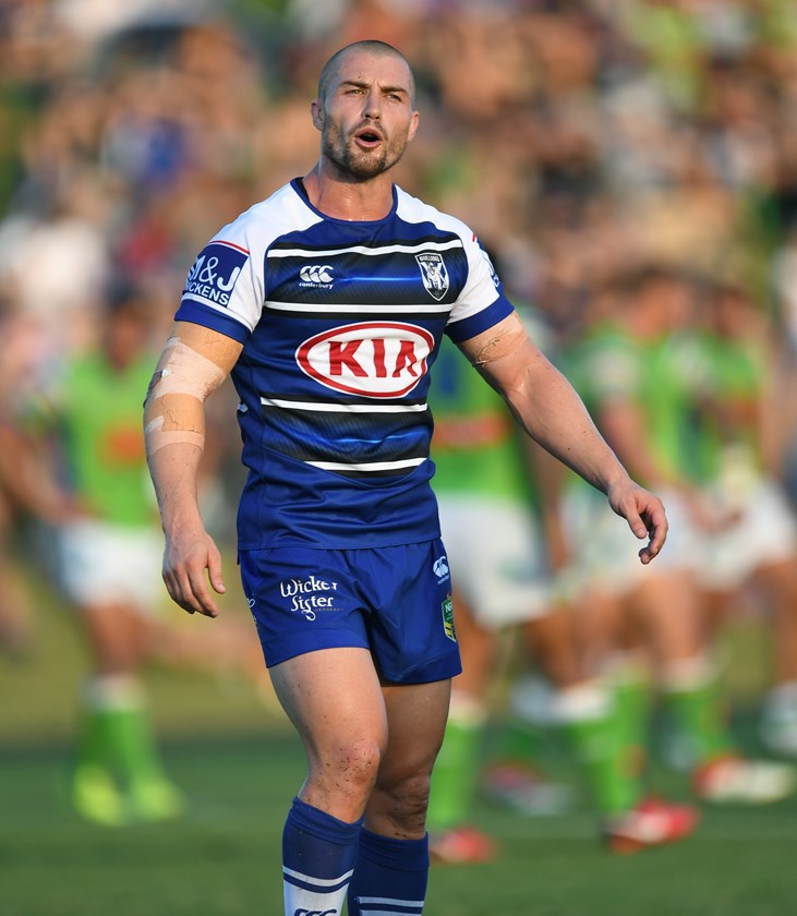 Bulldogs five-eighth Kieran Foran.