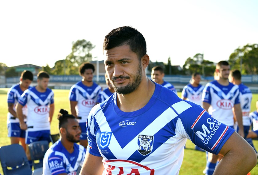 Bulldogs forward Corey Harawira-Naera.