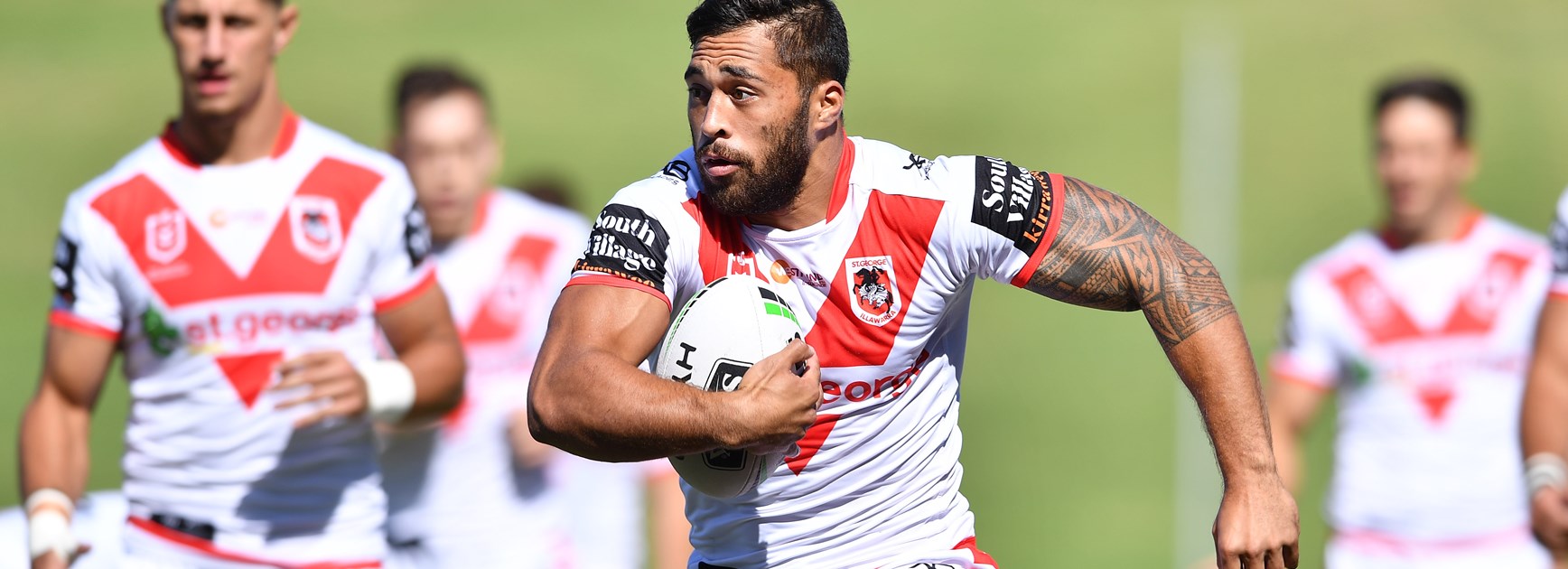 Dragons winger Jordan Pereira