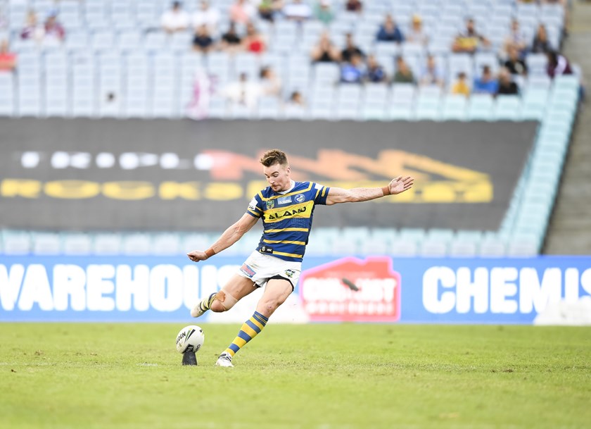 Eels fullback Clint Gutherson.